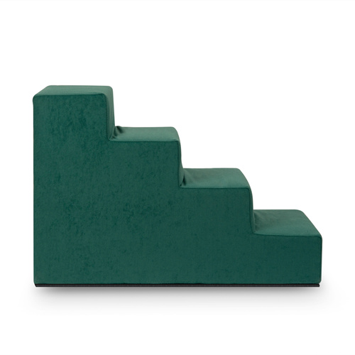 Schodki dla psa/kota 4-stopniowe - zielony