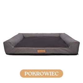 Pokrowiec na legowisko OXFORD SZARY XXL