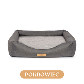 Pokrowiec na legowisko ortopedyczne XXL SZARY