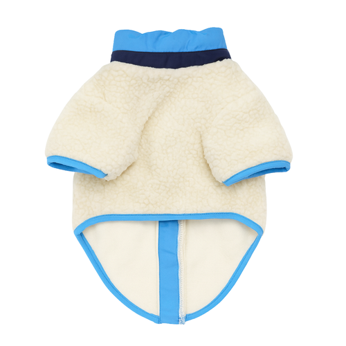 Ubranko kurtka dla psa Baranek niebieski