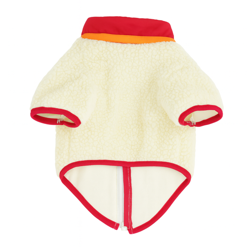 Ubranko kurtka dla psa Baranek czerwony