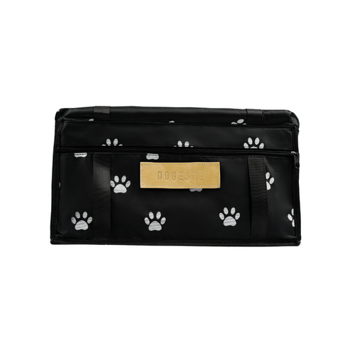 Fotelik transporter dla psa do auta Hauki wzór czarny