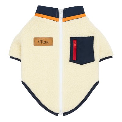  Ubranko kurtka dla psa Baranek granat