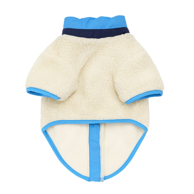 Ubranko kurtka dla psa Baranek niebieski