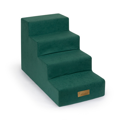 Schodki dla psa/kota 4-stopniowe - zielony