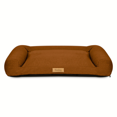 Legowisko dla psa z personalizacją L - baranek czekoladowy